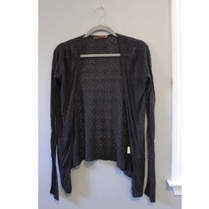 Lace-Knit Cardigan